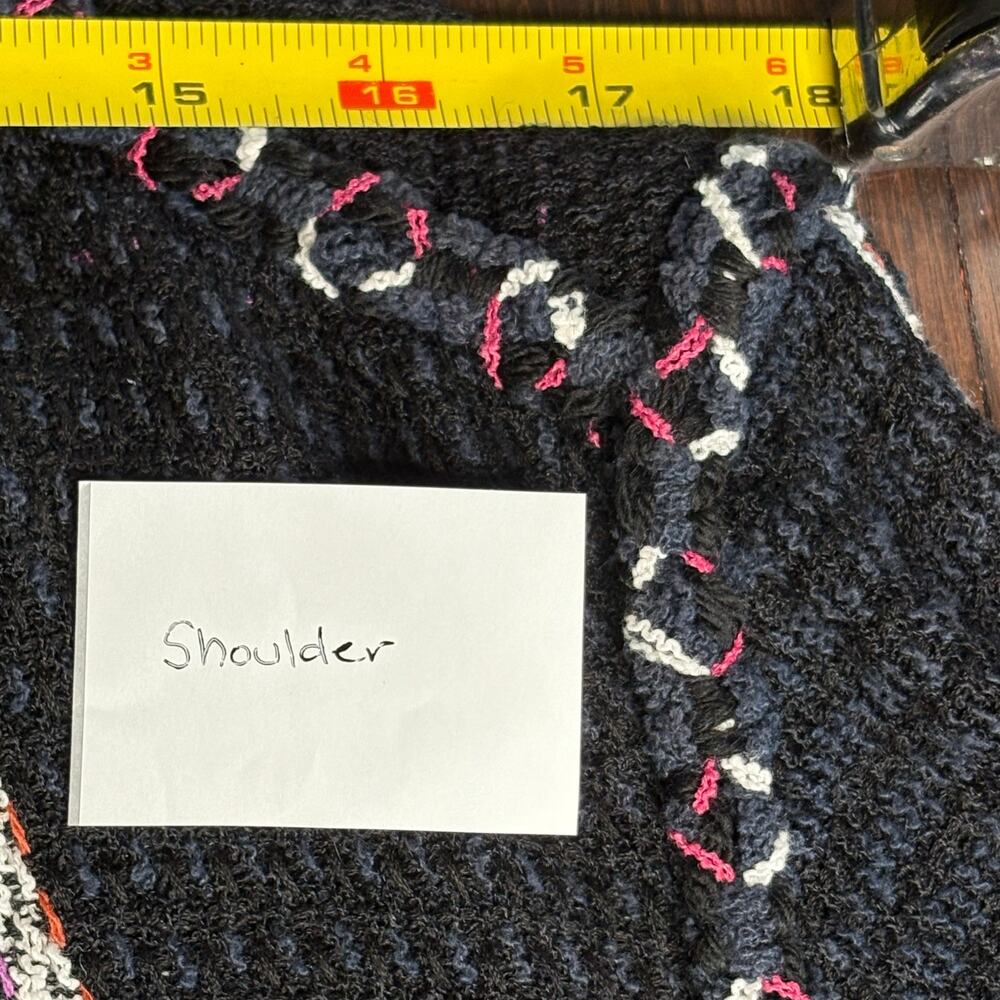 Chanel Cruise Collection 07 Tweed Jacket 42 EU 10 US Black Navy Pink White - Picture 11 of 14